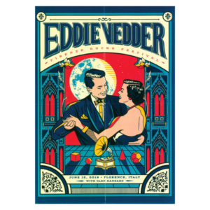 573 Eddie Vedder (Pearl Jam Front Man) Poster