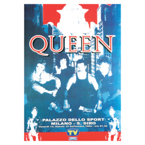 580 Queen Live in Milan Poster