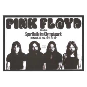 586 Pink Floyd Live Poster