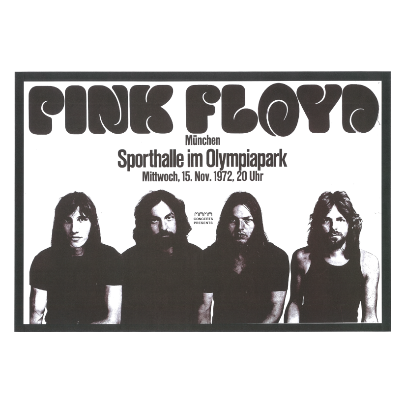 586 Pink Floyd Live Poster