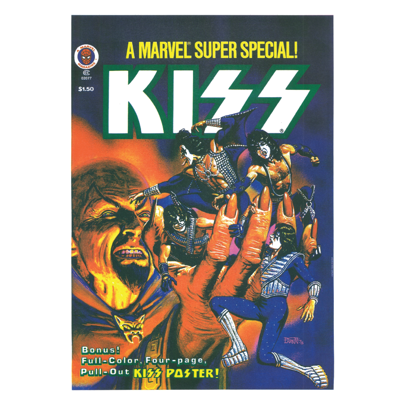 702 Kiss Poster