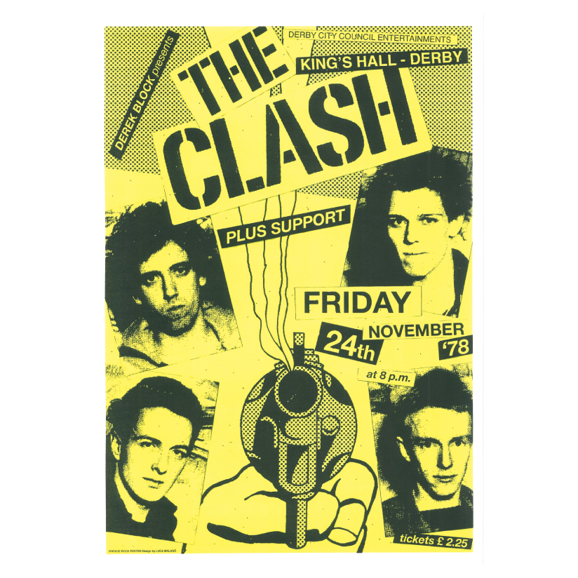 705 The Clash Poster