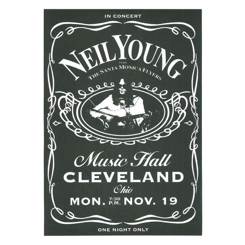 713 Neil Young Poster