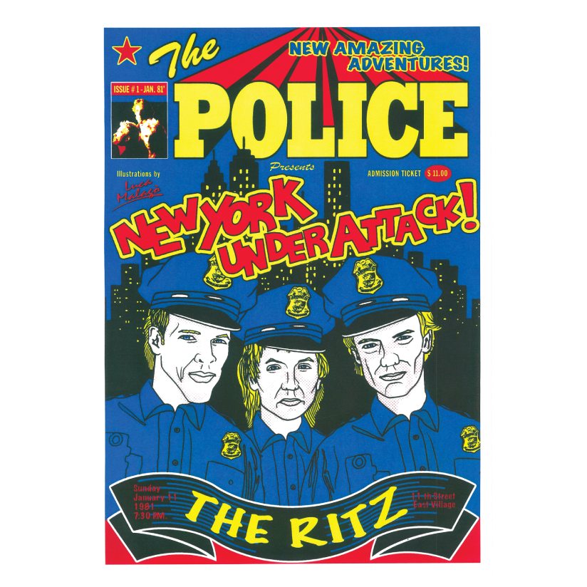 719 The Police Poster