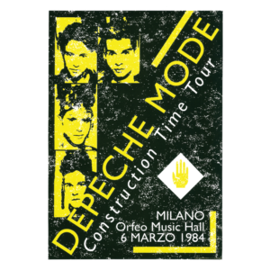 732 Depeche Mode Construction Time Tour Poster
