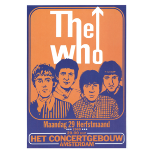 735 The Who Poster
