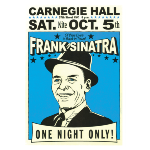 744 Frank Sinatra Poster