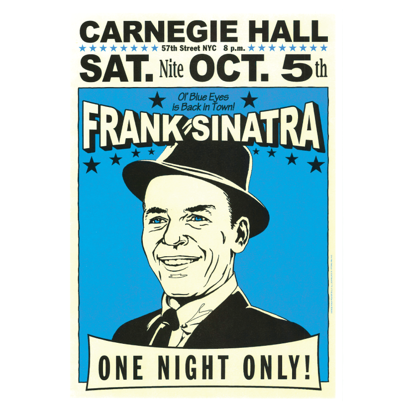 744 Frank Sinatra Poster