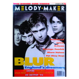 756 Blur Melody Maker Poster