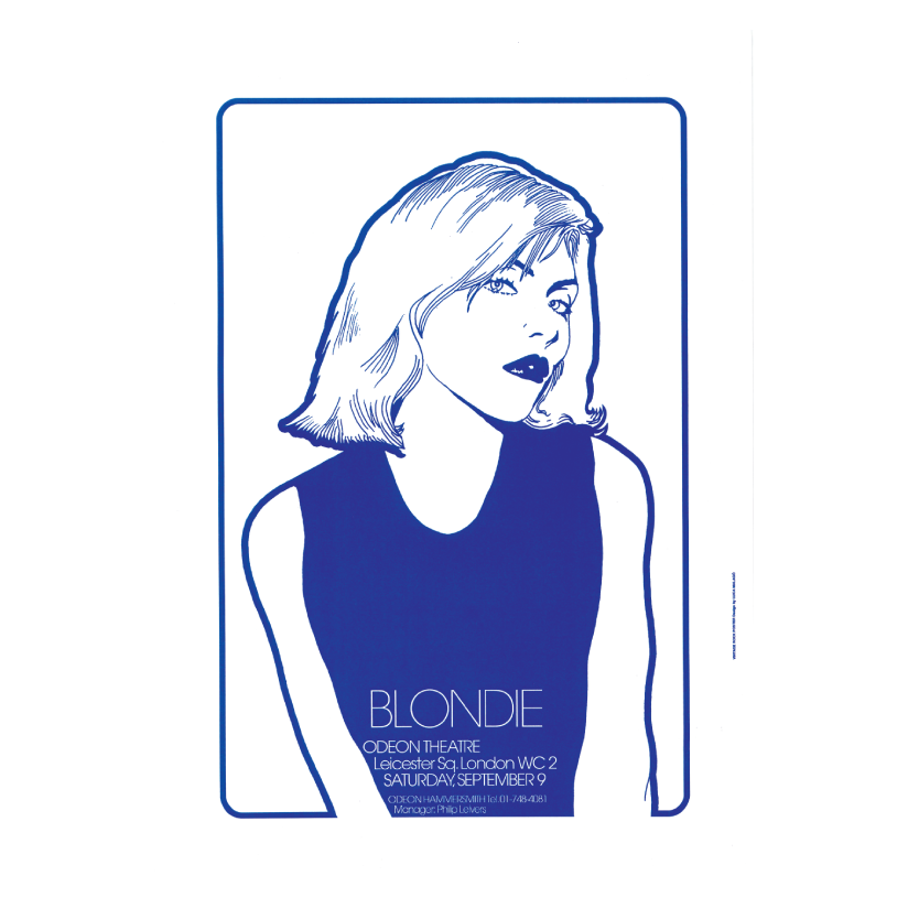 762 Blondie Poster