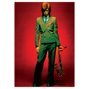 763 David Bowie Saxophone Poster