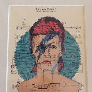 david bowie sheet music print