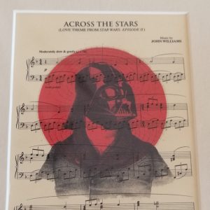 Star Wars Sheet Music Print