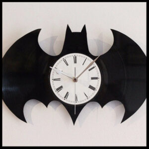 Batman Logo Vinyl Clock