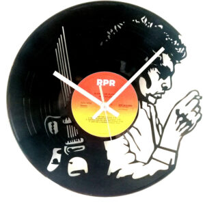Bob Dylan Vinyl Clock
