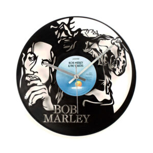 Bob Marley Vinyl Clock