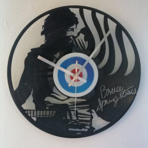 Bruce Springsteen Vinyl Clock