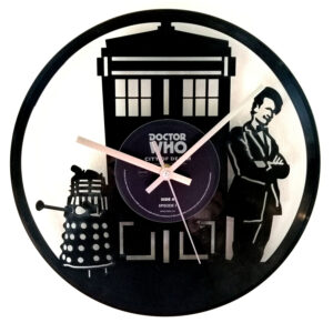 Dr Who Vinyl Clock