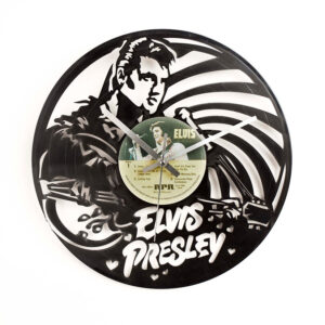 Elvis Presley Vinyl Clock