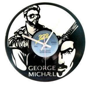 George Michael vinyl clock