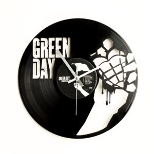 Green Day Vinyl Clock