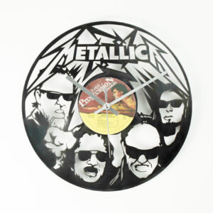 Metallica Band Vinyl Clock