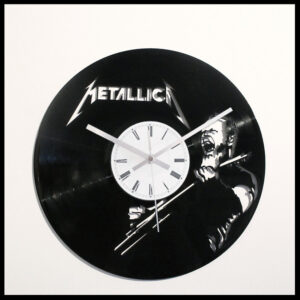 Metallica James Hetfield Vinyl Clock