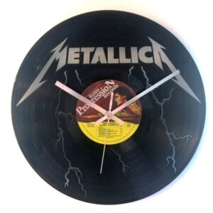 Metallica Vinyl Clock