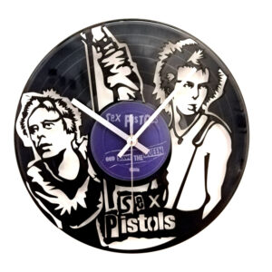 Sex Pistols Vinyl Clock