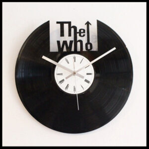 The Who Vinyl Clock