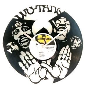 Wu-Tang Clan vinyl clock