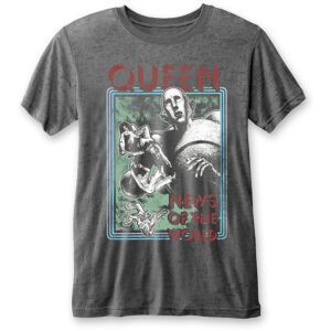 Queen News of the World Burnout T-Shirt