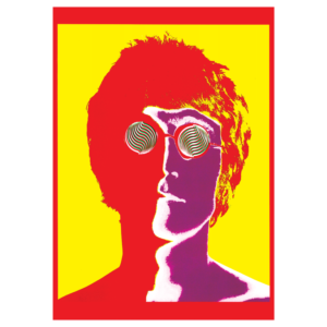 572 John Lennon Psychedelic Poster