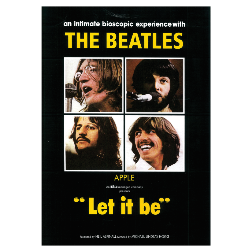 589 The Beatles Let it Be Poster