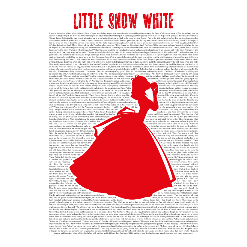 Little Snow White print