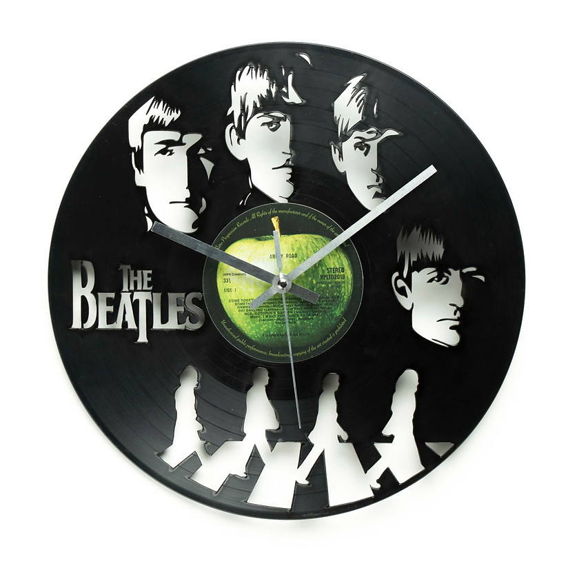 The Beatles Vinyl Clock The Beatles Vinyl Clock
