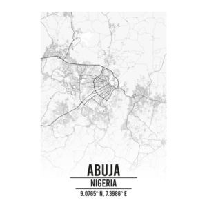 Abuja, Nigeria map