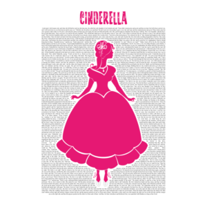 pink Cinderella print