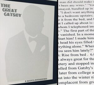 The Great Gatsby 50x70cm Print