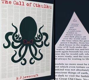 The Call Of Cthulhu 50x70cm Print