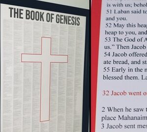 The Book Of Genesis 50x70cm Print