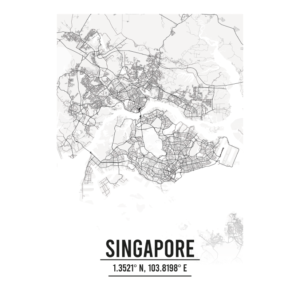 Singapore map