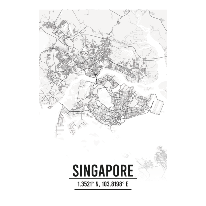 Singapore map