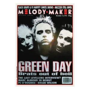 Green Day Melody Maker Poster