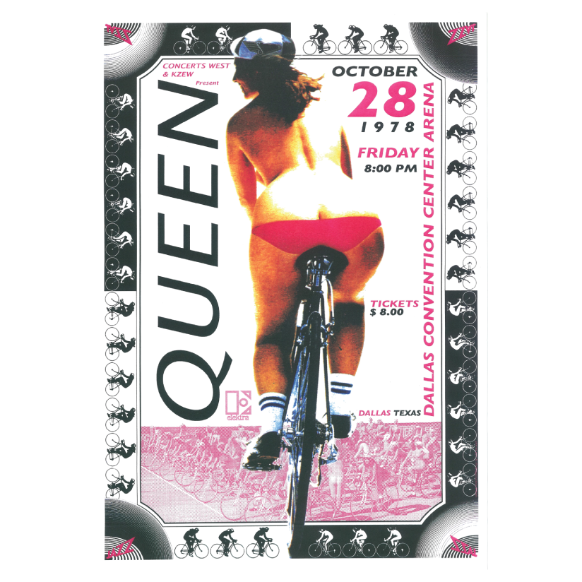 574 Queen Fat Bottomed Girls Poster