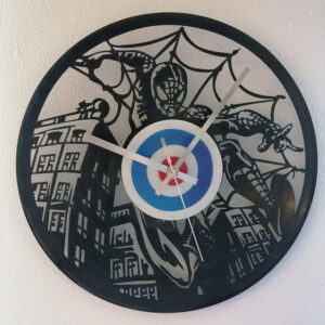 Spider-Man Vinyl Clock