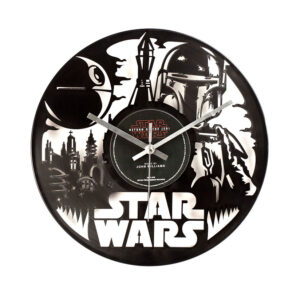 Star Wars Boba Fett Vinyl Clock