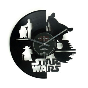 Star Wars Light vs Dark Side Vinyl Clock