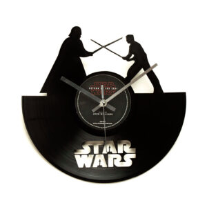 Star Wars Luke & Darth Vader Vinyl Clock