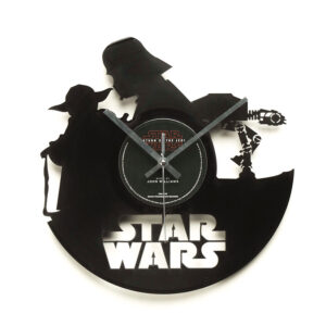 Star Wars Silhouette Vinyl Clock